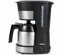 Tristar Macchina da Caffè Inox, 10 Tazze, Caraffa Termica, Funzione Mantieni Caldo, Sistema Antigoccia, Filtro Riutilizzabile, Indicatore Acqua, BPA Free, Spegnimento Automatico, CM-1283, Argento