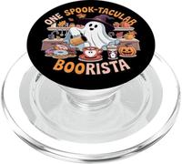 Caffettiera autunno Boorista Ghosts Halloween PopSockets PopGrip per MagSafe