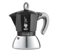 Caffettiera Bialetti 0006932 MOKA INDUCTION Cromo e Nero