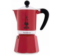 CAFFETTIERA BIALETTI RAINBOW 3 TAZZE ROSSA