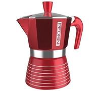 Caffettiera Caffè Moka infinity passion 3 tazze rossa Pedrini