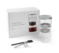 Caffettiera Cold Brew con Filtro Trasparente Filtro in Acciaio Inox Senza