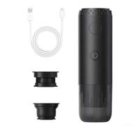 Caffettiera compatta da viaggio, 27 cm, rapida infusione portatile | Ricaricabile USB per batteria, sistema di erogazione elettrico, coperchio da viaggio a prova di fuoriuscite