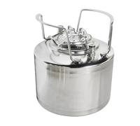 Caffettiera Con Azoto In Acciaio Inossidabile 304 Barilotto Di Birra Chiusura A Sfera, Dispenser Di Birra Birra Fatta In Casa Birra Birra Artigianale, 1 Pz ( Color : 6L )