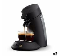Caffettiera con Capsule Philips SENSEO ORIGINAL PLUS Nero 1 bar 0,7 L [2 Unit