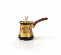 Caffettiera con Coperchio Retrò Bricco da Caffè Lucido per Cucina,