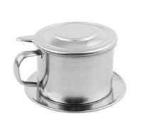 Caffettiera con filtro antigoccia in acciaio inox, stile vietnamita, capacità 50 ml/100 ml per deliziose birre fatte in casa (50 ml (100 ml (max.)