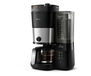 CAFFETTIERA CON MACINACAFFÈ O CAFFÈ MACINATO DISPLAY LED PROG 10T CONTENITORE CHICCHI PHILIPS - HD7888.01 - Nouvo