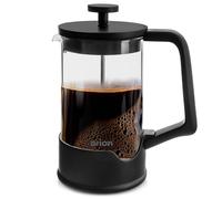 Caffettiera e teiera a pistone in vetro NERO da 650 ml