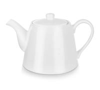 Caffettiera e teiera in porcellana bianca da 2 l
