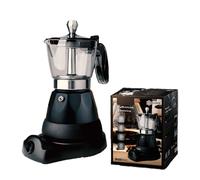 Caffettiera Elettrica Moka 400W Macchina per caffè Macinato per 3 Tazze HM-5710 [EEK: Conforme]