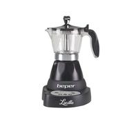 Caffettiera Elettrica Programmabile da 3 Tazze Beper Lucilla Moca Elettrica Moka