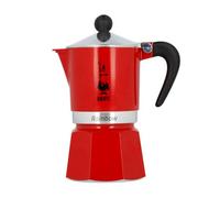 Caffettiera espresso Bialetti Rainbow 6 tazze rossa NEW