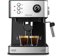 Caffettiera Express A Leva Power Espresso 20 Professionale 1,5 L Argentato Nero V1704581