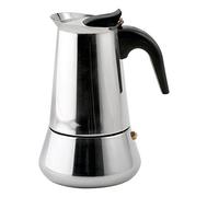 Caffettiera Espresso Macchina per caffè Espresso 6 Tazze 0,3 Litri Acciaio Inox