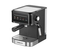 Caffettiera Espresso Manuale Dam Electronics 1.8L 20 bar doppio filtro spuma latte