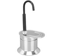 Caffettiera Espresso Monotazza 50ml Alluminio Portatile Minimalista