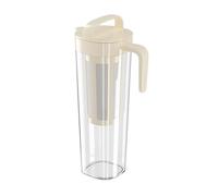 Caffettiera Ghiacciata - Teiera Di Frutta Di Ghiaccio | Di Caffè A Freddo | Birraio Per Tè Manuale Da 1100 Ml Con Maniglia Bottiglia Di Acqua Frigorifero Portatile Per Casa, Caffè, Appartamento