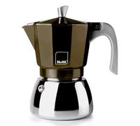IBILI - Macchina per caffè espresso Elba Coffee, 12 tazze, 600 ml, alluminio pressofuso, base in acciaio inossidabile, adatto per induzione
