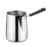 Caffettiera in acciaio inox 304, multiuso, per sciogliere cioccolato, riscaldare latte e altro (350 ml)