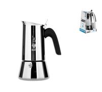 Caffettiera in acciaio inox modello New Venus da 6 tazze