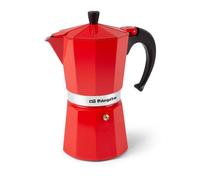 Caffettiera in Alluminio Orbegozo KFR 1240 - Prepara 12 Tazze di Caffè in Minuti - Compatibile con Diversi Tipi di Cucine - Ma