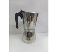 CAFFETTIERA IRMEL 6 TAZZE ACCIAIO 18/10 NOVA INOX VINTAGE ANNI '80 INTROVABILE