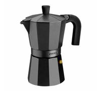 Caffettiera Italiana Monix Braisogona_M640001 Nero Alluminio 1 Tazza