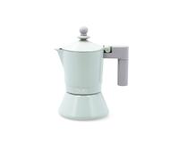 Caffettiera Italiana Quid Ozon Verde Metallo 3 Tazze