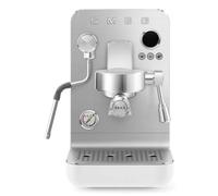 Caffettiera Manuale Smeg EMC02WHMEU 1,7 L 15 bar doppia caldaia Display Acciaio inox Bianco
