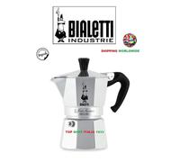 Bialetti Caffettiera Moka Express Alluminio, Argento, Capacità 9 Tazze,8006363011655