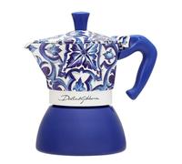 Caffettiera Moka Bialetti 5356 0,19 L 4 Tazze Alluminio Blu-Bianco