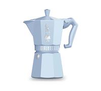 Bialetti Moka Exclusive 3 Tazze Vintage (3 tazze, Light Blue)