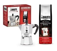 Caffettiera Moka Bialetti Moka Express 0,30 L 3 Tazze con caffè macinato