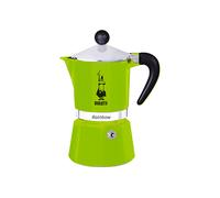 CAFFETTIERA MOKA BIALETTI Rainbow - 6 tazze, alluminio, manico bakelite
