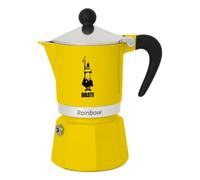 Caffettiera Moka Bialetti Rainbow Gialla 0,06 L Alluminio 1 Tazza