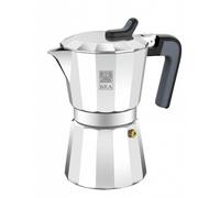 BRA, Caffettiera Deluxe2 in alluminio, 1 tazza