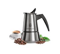 CAFFETTIERA MOKA CECOTEC Piccolina 400 - 6 tazze, alluminio, manico bakelite