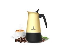 Cafetera Italiana Cecotec Piccolina 600 Beige 300 ml per 6 tazze Acciaio Induzione