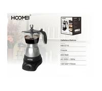 CAFFETTIERA MOKA ELETTRICA 400 WATT PER 3 TAZZE MACCHINA PER CAFFE MACINATO