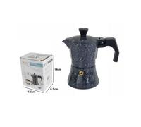 CAFFETTIERA MOKA MACCHINETTA CAFFÈ ESPRESSO EFFETTO PIETRA MISURA 1 TAZZA
