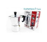CAFFETTIERA MOKA MACCHINETTA CAFFÈ ESPRESSO NAPOLETANO MISURA 1 TAZZA