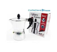 CAFFETTIERA MOKA MACCHINETTA CAFFÈ ESPRESSO NAPOLETANO MISURA 3 TAZZE
