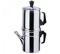 CAFFETTIERA NAPOLETANA ALLUMINIO Tz 6 ILSA Manico e pomolo bachelite
