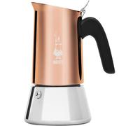 Caffettiera New Venus Bronze 6 Tazze, Manico anti Scottatura, Adatta a Induzi...