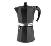Caffettiera Orbegozo KFN 1210 in Alluminio Nero - CapacitÃ 12 Tazze - Manico ergonomico - Valvola di sicurezza - Facile da p