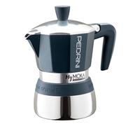 Pedrini Caffettiera MyMoka Induction, Blu notte, in color box (6 tazze)
