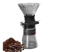 Caffettiera Pour Over | Caffettiera Pour Over a Goccia - Design Sfumato Filtrazione Rapida Casalingo Per Bevande Viaggio Campeggio Appartamento - Regalo per Casa Moglie Marito Padre Madre Ragazza Raga