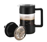 Caffettiera pressata da 1 litro - Coffee pressa francese resistente al calore | Nessun caffè portatile a goccia Pressa per il soggiorno da cucina da cucina campeggio | Brewer durevole di caffè per fes