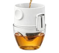 Caffettiera Riutilizzabile Da Versare Sopra - Filtro Gocciolatore Per Caffè A Cono In Acciaio Inossidabile, Con Filtro Per Caffè Con Raccogligocce Pieghevole | Caffettiera Portatile Pe